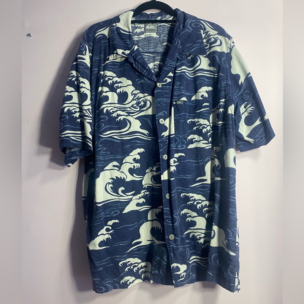 Hawaiian Shirt Men’s Button down Shirt Sleeve Shirt